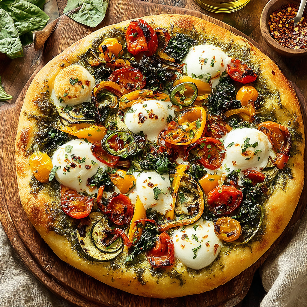 Unlock Flavor: The Ultimate Roasted Veggie Pizza with Crispy Crust